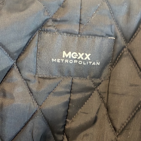 MEXX METROPOLITAN - Double-breasted Men’s Coat - Black - Picture 7 of 7